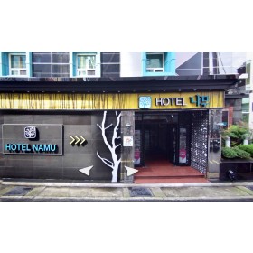 경주 호텔 나무